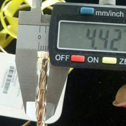 谁家有这个手镯铁的，2.2的线内径64