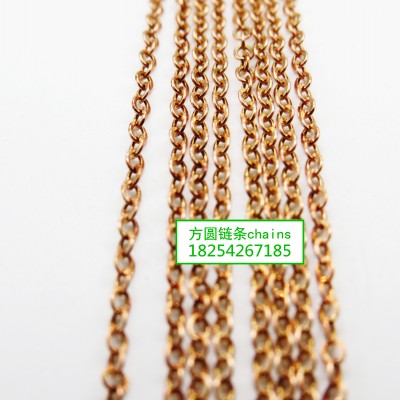 方圆O字链条jewelrys chains