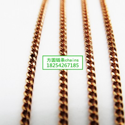 方圆磨面链条jewelrys chains