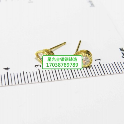 星光铜耳饰新品