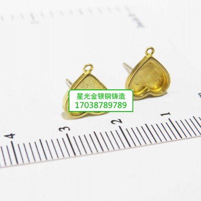 星光铜耳饰新品