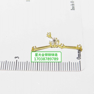 星光铜耳饰新品