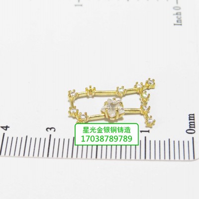 星光铜耳饰新品