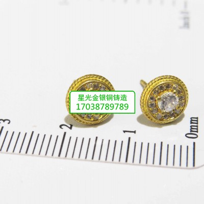 星光铜耳饰新品