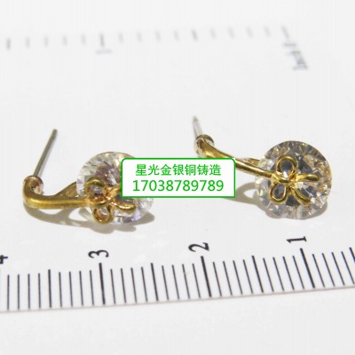 星光铜耳饰新品