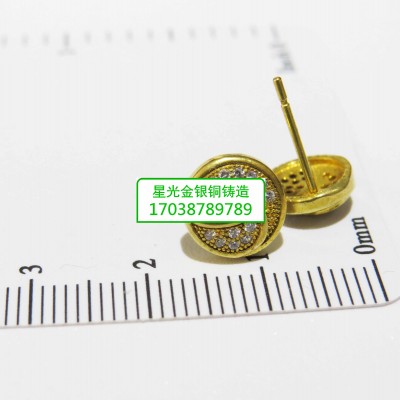 星光铜耳饰新品