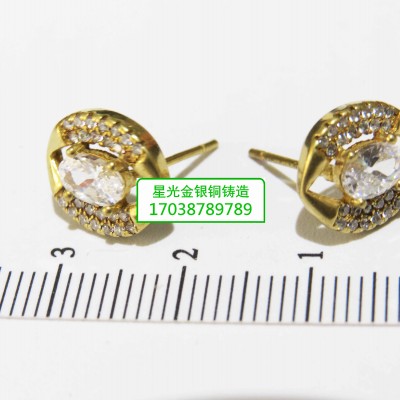 星光铜耳饰新品
