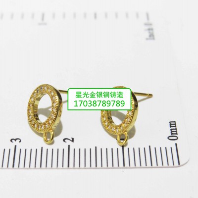 星光铜耳饰新品
