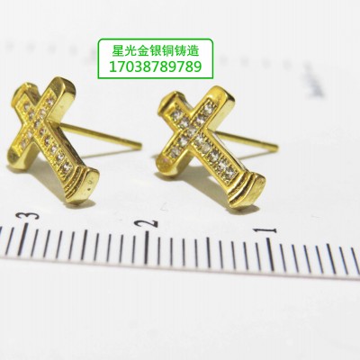 星光铜耳饰新品