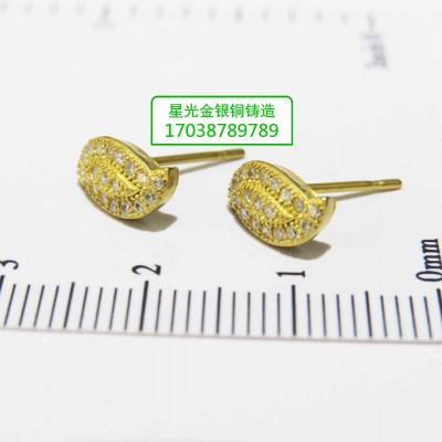 星光铜耳饰新品