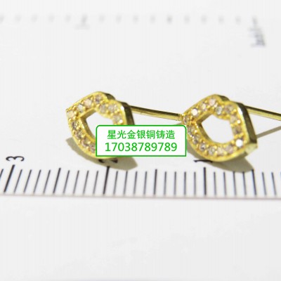 星光铜耳饰新品
