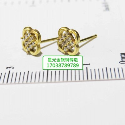 星光铜耳饰新品