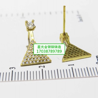星光铜耳饰新品