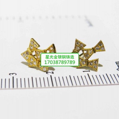 星光铜耳饰新品