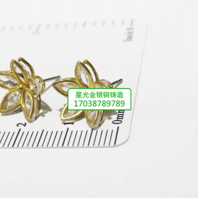 星光铜耳饰新品