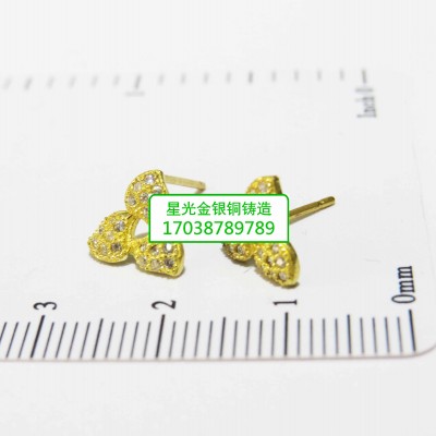 星光铜耳饰新品