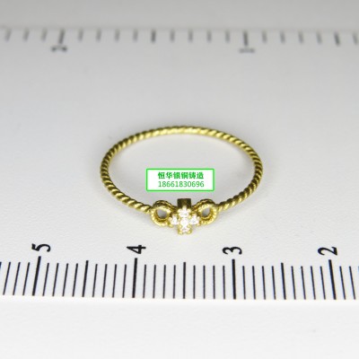 青岛恒华铜铸造戒指新品