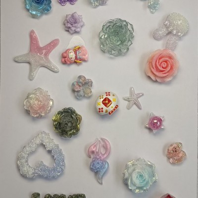 珠光粉成品展示