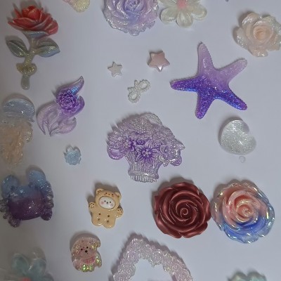 俊杰金粉银粉成品展示，EPOXY豪迈卡等专用，性价比高于义乌